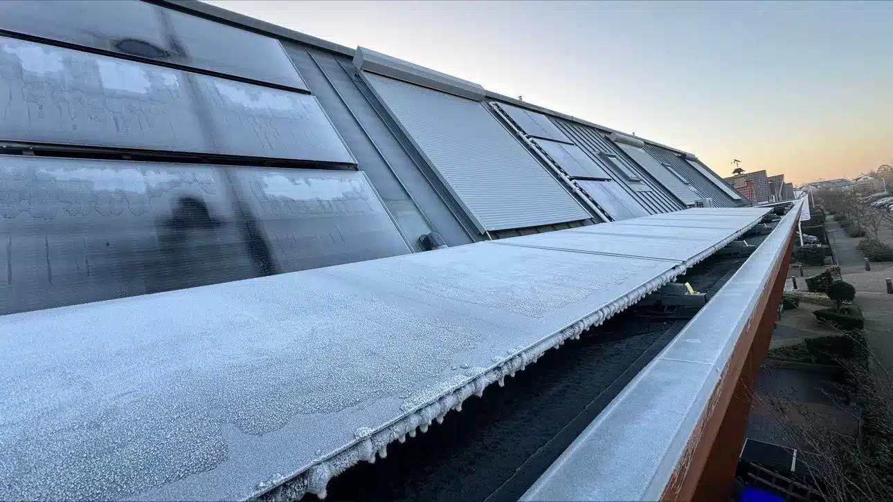 24:7 werking pvt panelen Zelf bij vorst blijft het pvt paneel warmte opwekken