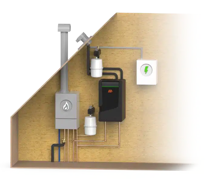 Triple Solar Hybride warmtepomp systeem