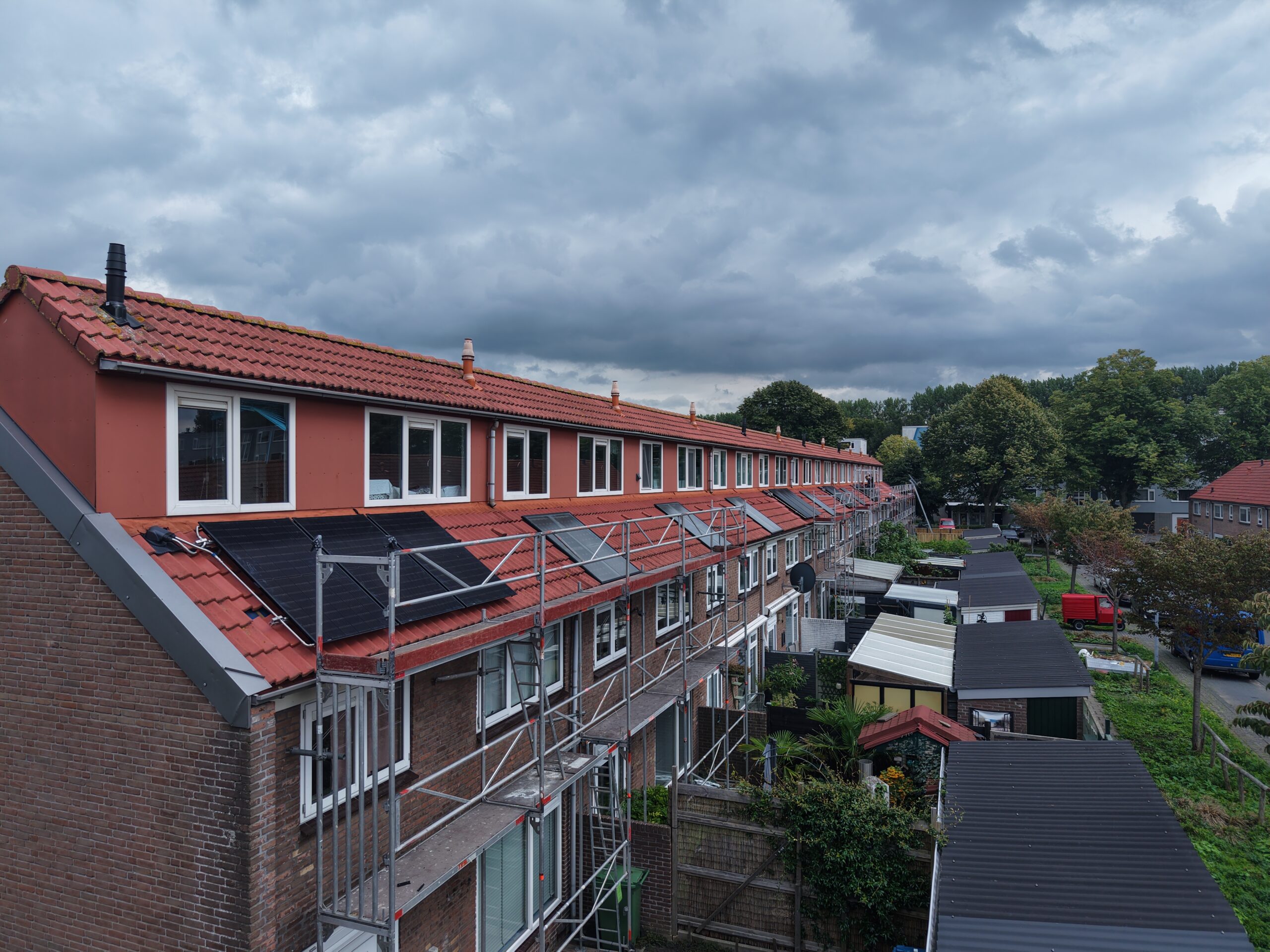 PVT panelen bij Woonwaard Alkmaar