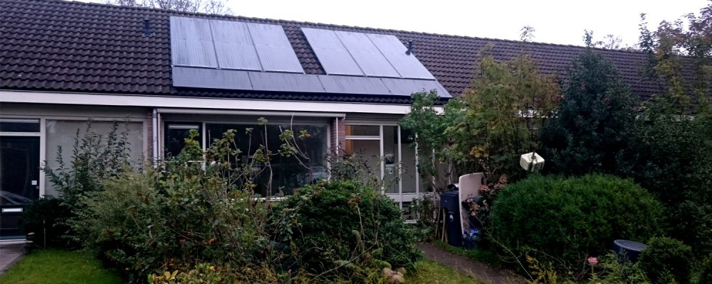 Triple Solar PVT warmtepomp paneel huis 01
