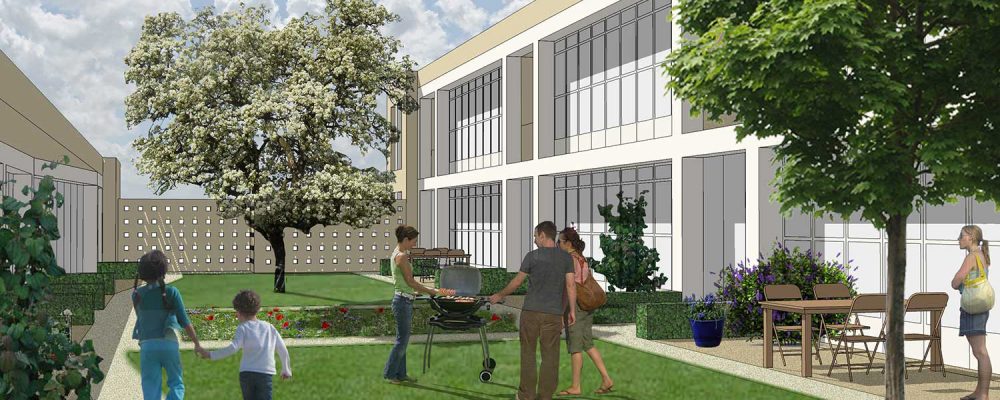 Triple Solar PVT paneel Amundsenhof impressie