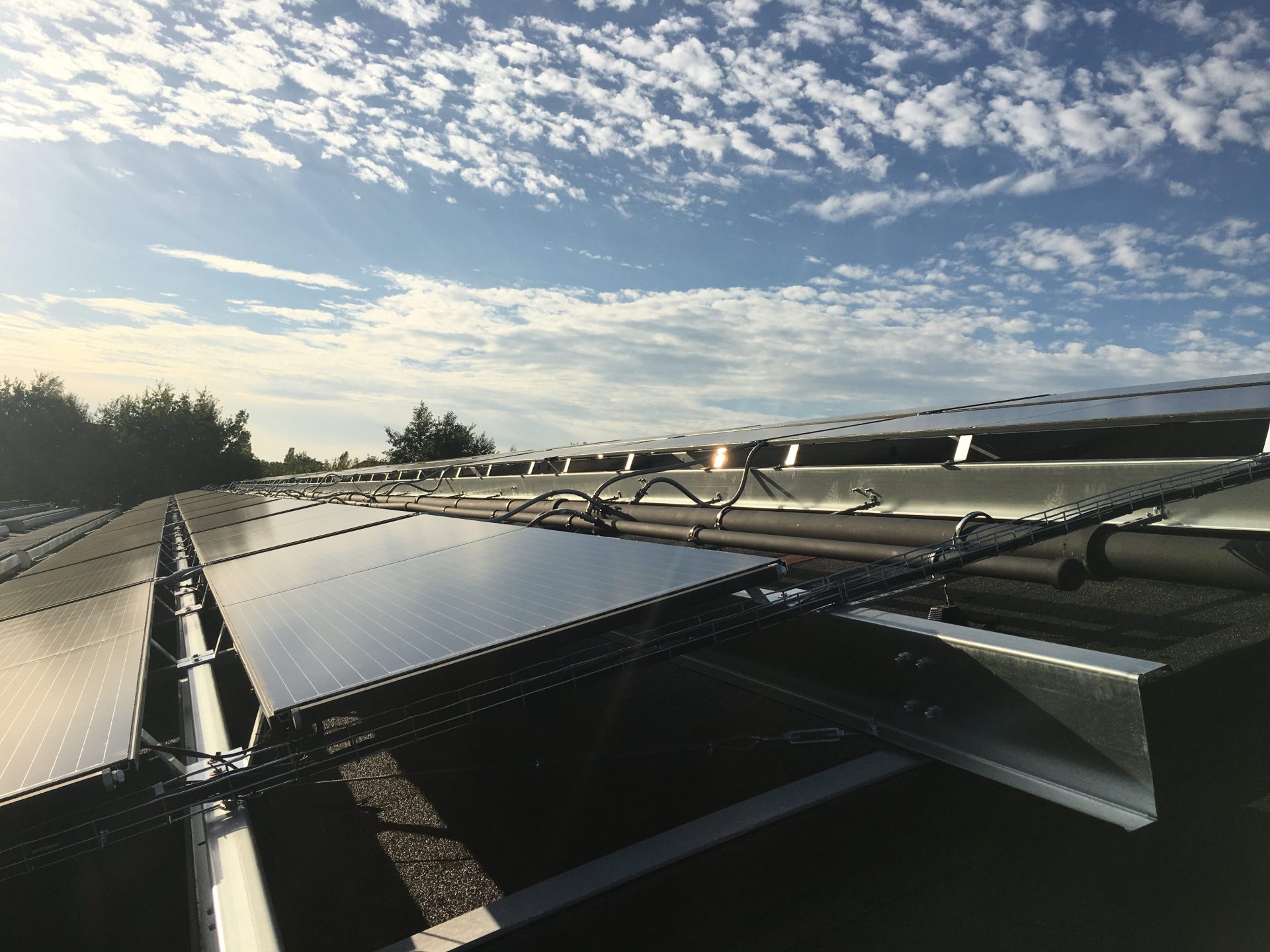 Triple Solar Duurzaam dak PVT panelen