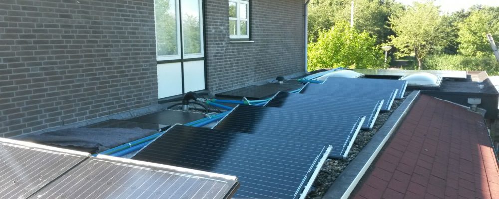 Triple Solar Vooraanzicht PVT panelen
