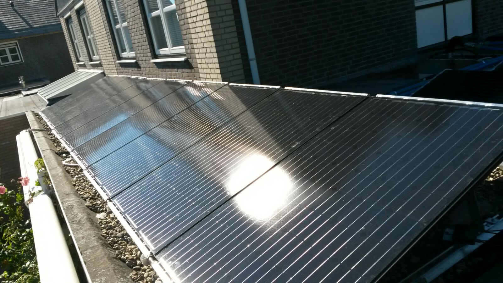 Opstelling Triple Solar PVT panelen
