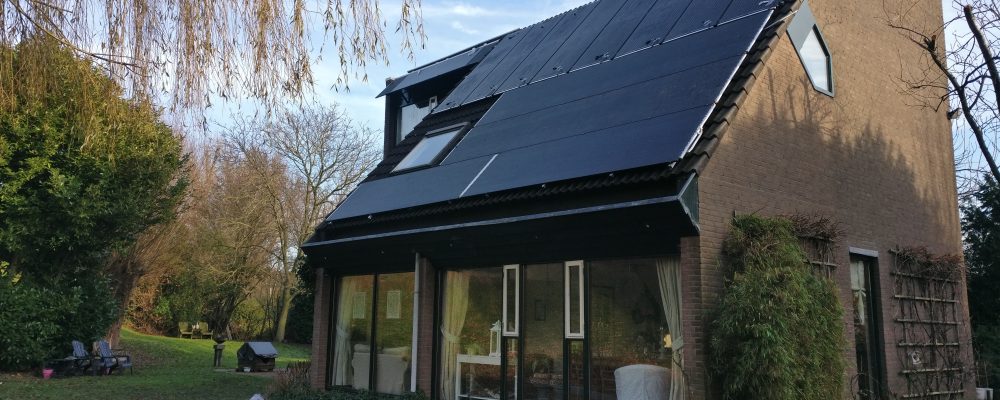 PVT paneel Triple Solar huis Van der Weide