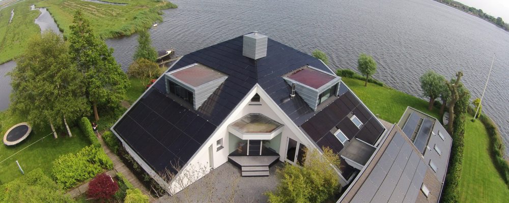 Triple Solar PVT zonnepaneel villa Wormer