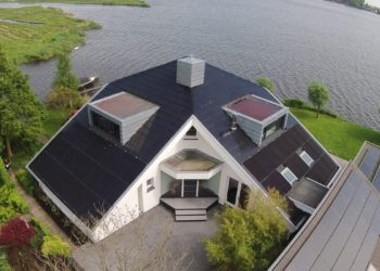 Triple Solar PVT zonnepaneel villa Wormer