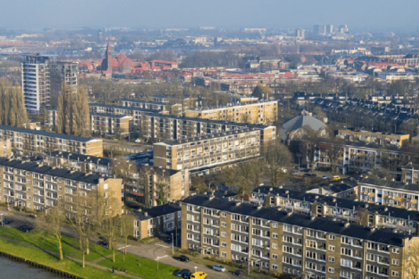 Dickensplaats-Utrecht-Koopmans-bouw-Mampaey-Triple-Solar-PVT-panelen-wijk-luchtfoto-01