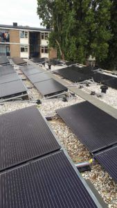 Dickensplaats-Utrecht-Koopmans-bouw-Mampaey-Triple-Solar-PVT-panels-neighborhood aerial photo-05