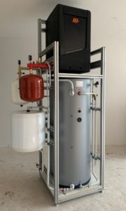PVT-heat pump expansion barrel-boiler-skid-van-hoften-Installer-triple-solar