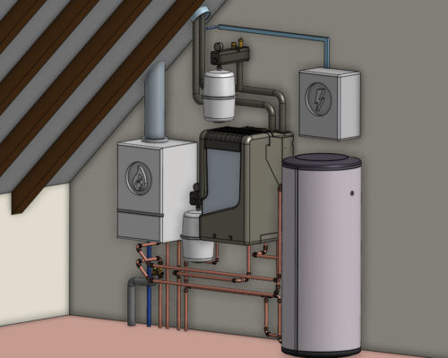 PVT warmtepomp met boiler